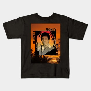 Scarface Soundtrack Review Kids T-Shirt